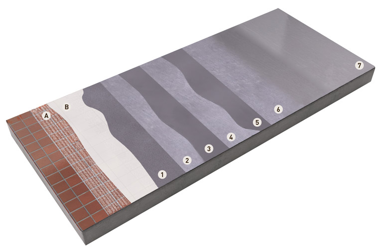 Applicazione dei rivestimenti in microcemento microtopping Ideal Work