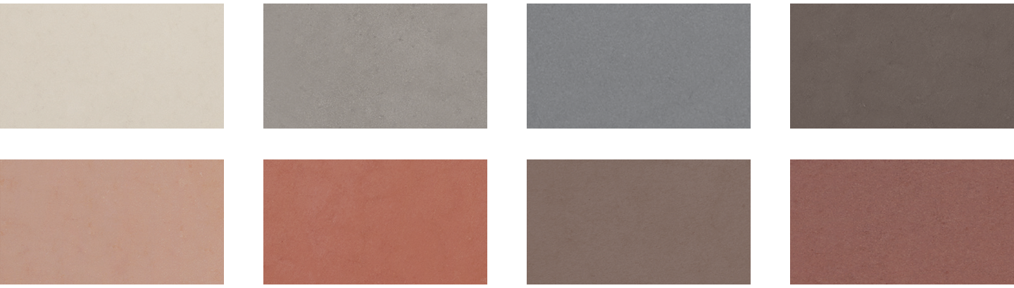 Les couleurs de Nuvolato Architop®