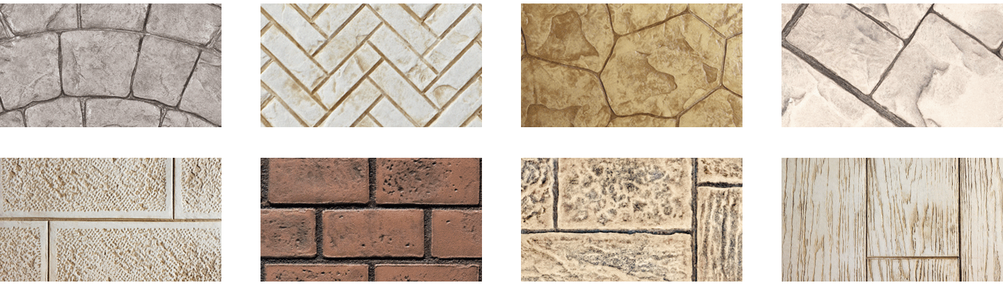Les couleurs de Béton imprimé
