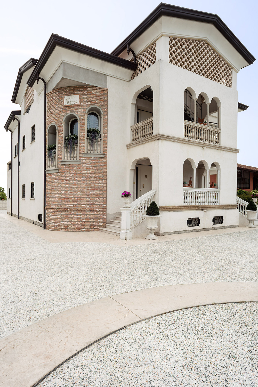 Maison privée à Vicenza Revêtement décoratif en béton ciré Ideal Work